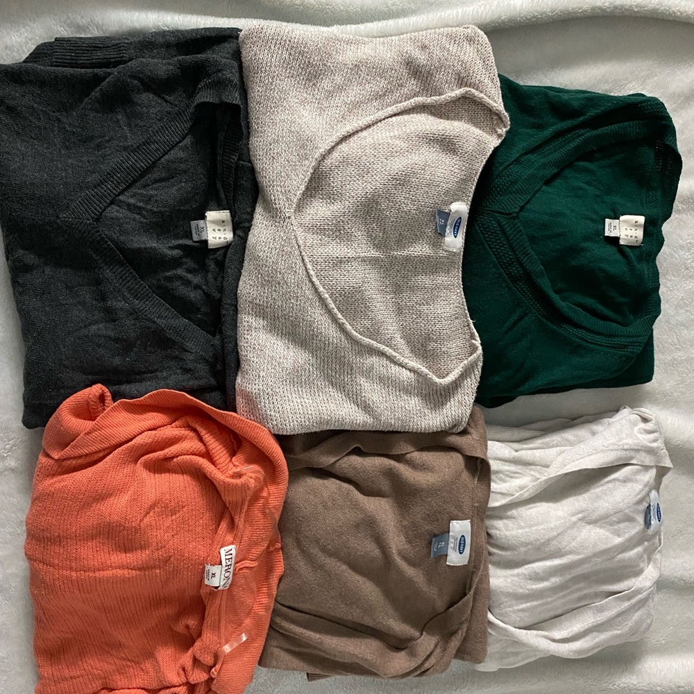 6 sweater XL bundle